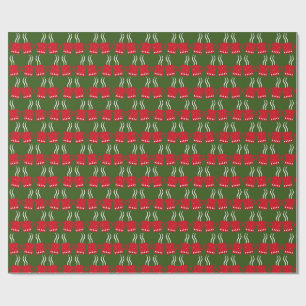 Coffee Hot Chocolate Mug Wrapping Paper