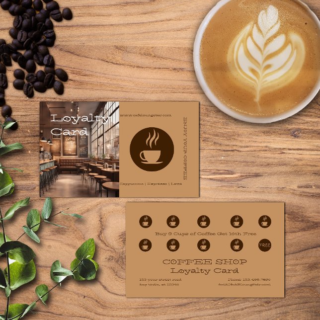 Coffee House / Shop Loyalty Card (Creator Uploaded)