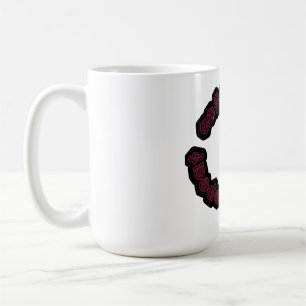 Coffee Hustle Repeat-Motivational typography Mug