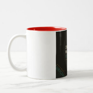 COFFEE.HUSTLE.REPEAT Two-Tone COFFEE MUG