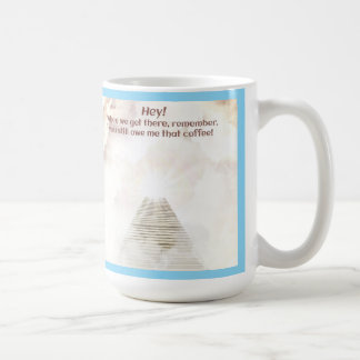 Coffee in heaven mug