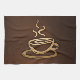 Coffee In My Cup Kitchen Towel