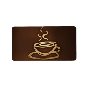 Coffee In My Cup Label
