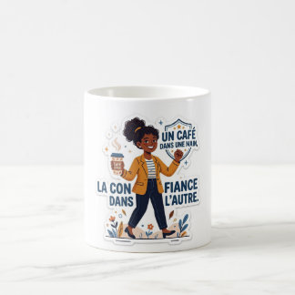 ✨ Coffee in One Hand, Confidence in the Other Magic Mug