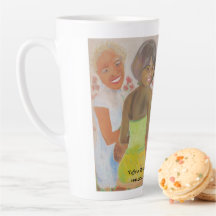 "Coffee In The Garden" Latte Mug