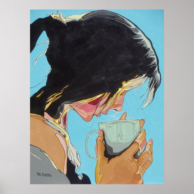 Coffee in the Morning Poster (Front)