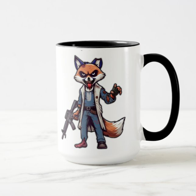 Coffee | In Your Gueule | End Fox Mug (Right)