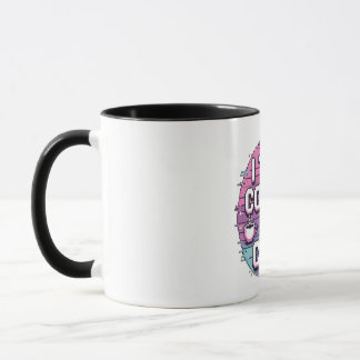 Coffee Into Code - Retro Pixel Art Mug