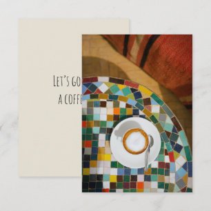 Coffee Invitation Greeting Card