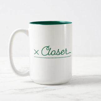 Coffee is for closers Two-Tone coffee mug
