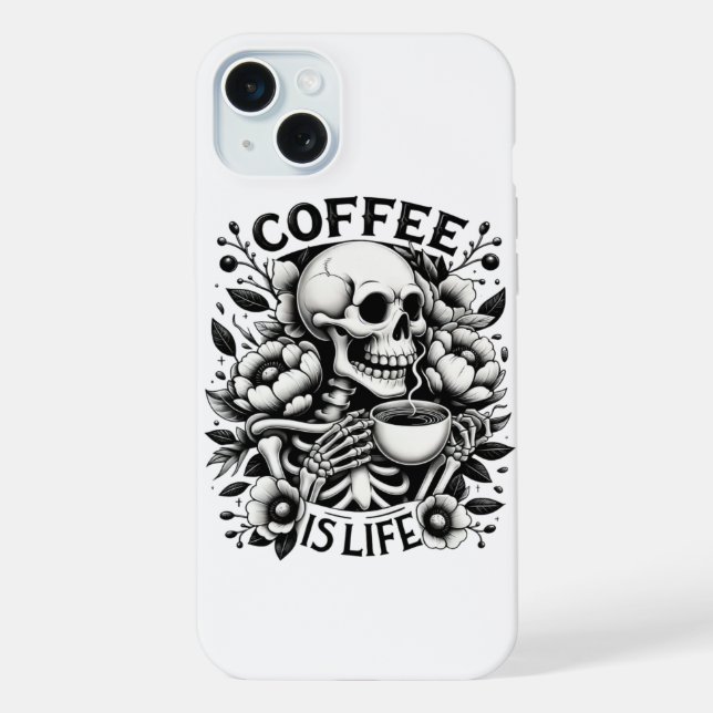 Coffee Is Life iPhone Case (Back)