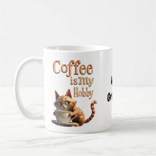 Coffee Is My Hobby A Blend of Passion and Caffeine Mug