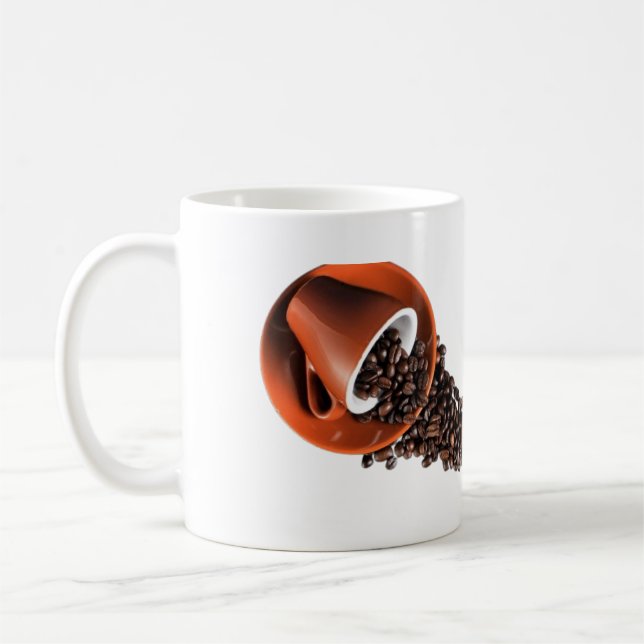Coffee is my love language mug -funny gift (Left)
