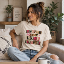 Coffee is my Love Language Ransom Note Letters