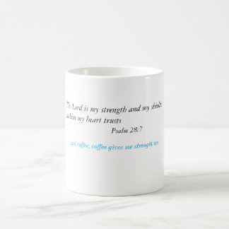Coffee is my strength mug