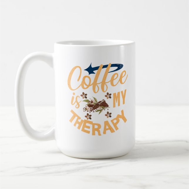 Coffee Is My Therapy Mug (Left)