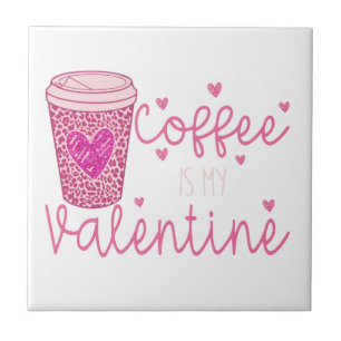 Coffee is my Valentine Tank Top Tote Bag Bandana G Tile