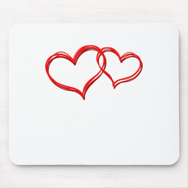 Coffee Is My Valentine Valentines Day Humor 1  Mouse Pad (Front)