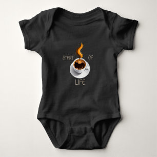 Coffee is Start of Life Baby Bodysuit