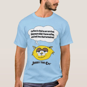 "Coffee is vital to our survival" T-shirt