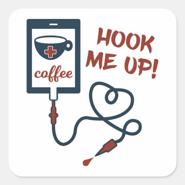 COFFEE IV SHIRT - Funny Stickers (Front)