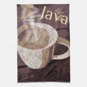 Coffee Java Hot Mug Kitchen Towel