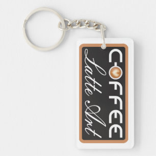 Coffee keychain