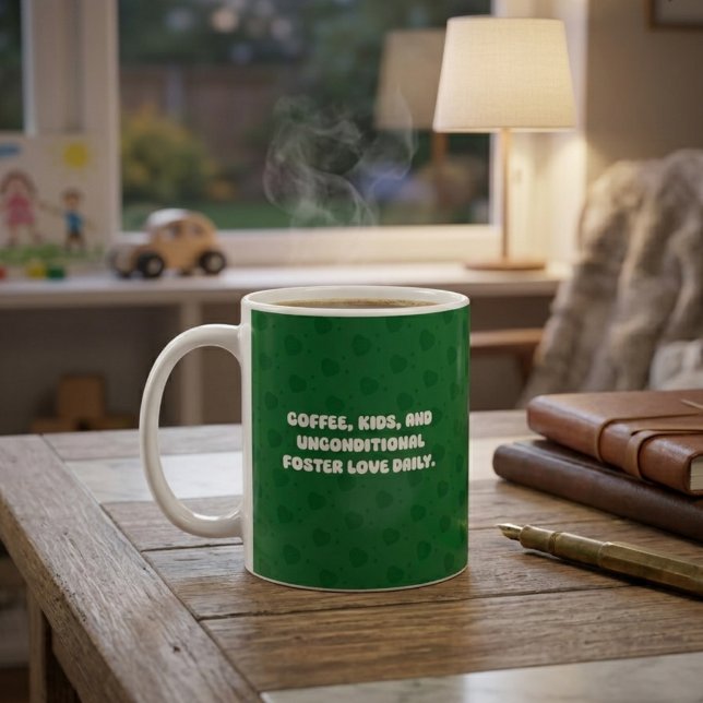 Coffee Kids Unconditional Foster Love Daily Design Mug (Creator Uploaded)