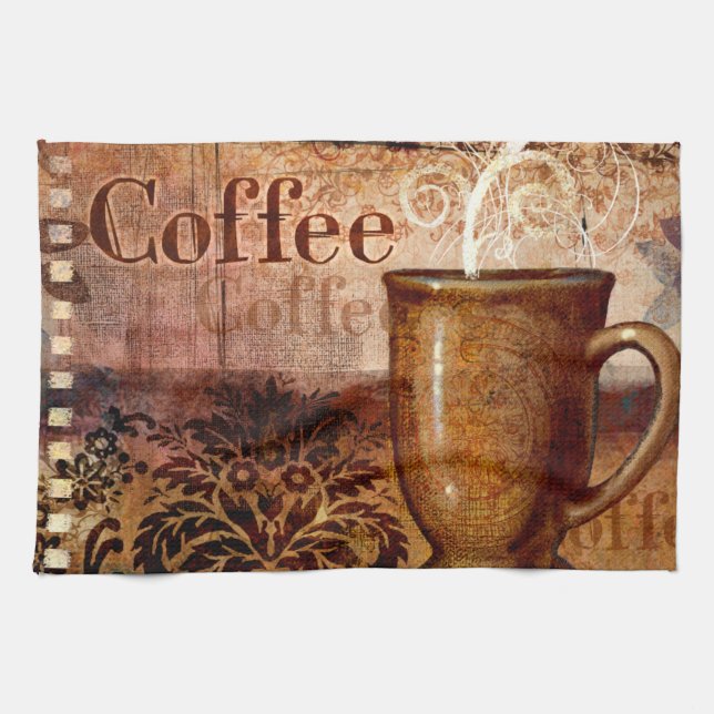 Coffee Kitchen Towel (Horizontal)