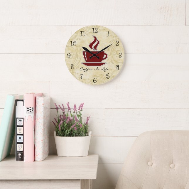 Coffee Kitchen Wall Clocks (Reading Room)