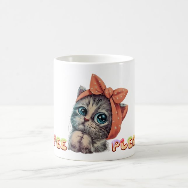 Coffee Kitten Mug  (Center)