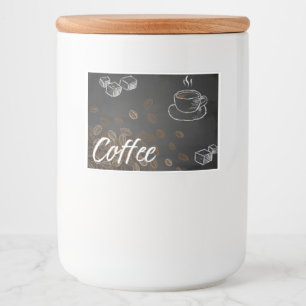 Coffee Label with color
