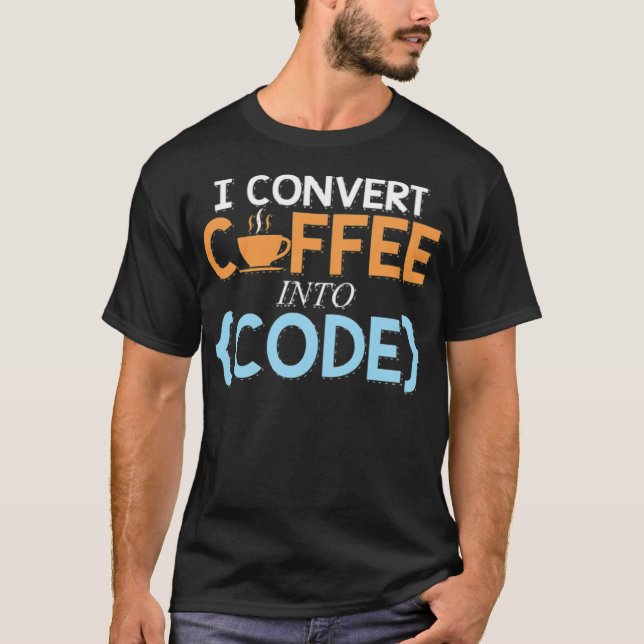 Coffee  labrador dog  T-Shirt (Front)