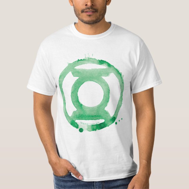Coffee Lantern Symbol - Green T-Shirt (Front)