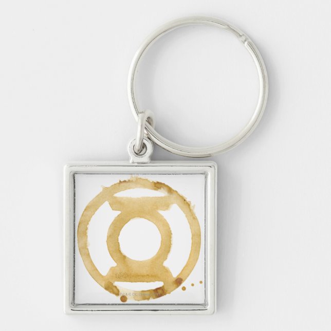 Coffee Lantern Symbol Keychain (Front)