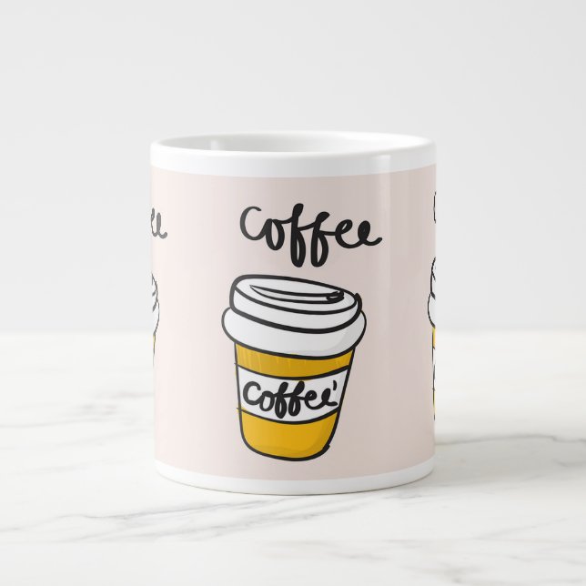 Coffee Large Coffee Mug (Front)