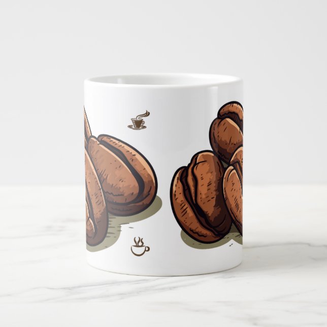 Coffee Large Coffee Mug (Front)