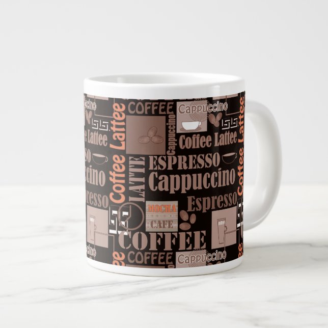 Coffee Large Coffee Mug (Front Right)