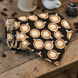 Coffee Latte Lovers Custom Necktie<br><div class="desc">This custom necktie is perfect for the coffee lover in your life! Featuring a unique and eye-catching design,  this tie is a stylish way to express their passion for the perfect cup. Whether it's for a special occasion or everyday wear,  this necktie makes a thoughtful and memorable gift.</div>
