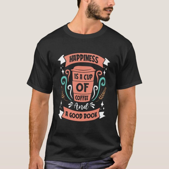 coffee, latte, starbucks, caffeine, cute, iced cof T-Shirt (Front)