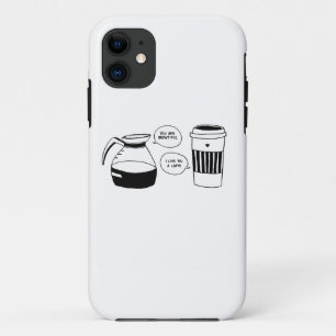 Coffee Latte Valentine's Love iPhone 11 Case