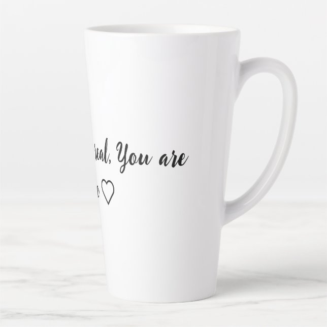 Coffee lattee mug (Right)