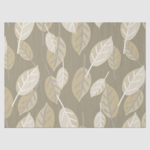 coffee leaves tissue paper