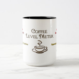 Coffee Level Meter Coffee Mug