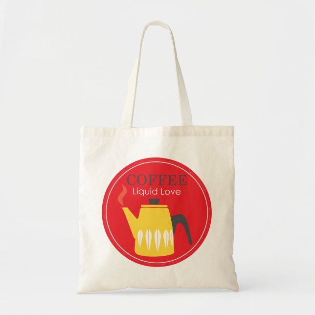 Coffee - Liquid Love Tote Bag (Front)