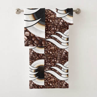 Coffee Love Bath Towel Set