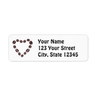 Coffee Love Coffee Bean Heart