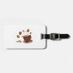 Coffee Love  Luggage Tag