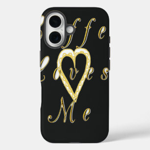 Coffee love me. iPhone 16 case