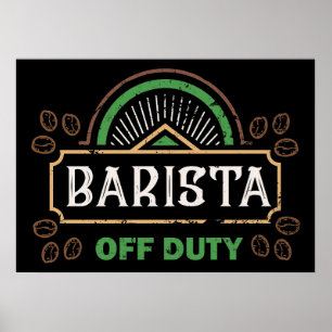 Coffee Lover Barista Coffee Lover Poster
